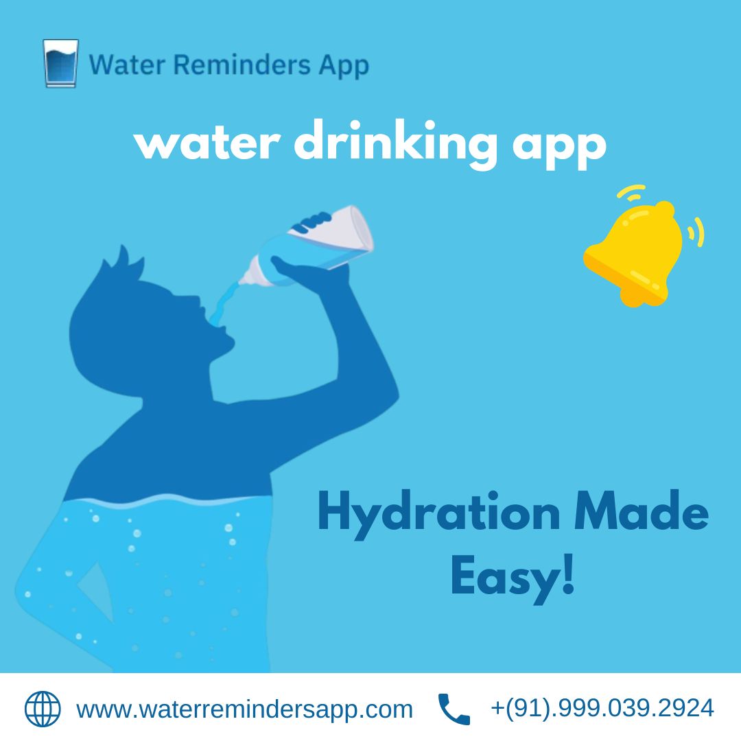 Keep Your Hydration On Track With A Water Reminder App
